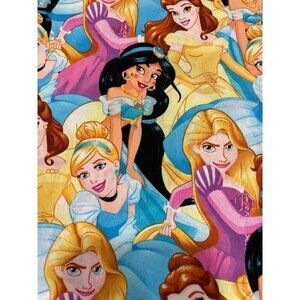Fabric Disney Princess Packed Springs Creative 100% Cotton‎ 42" x15" Remnant